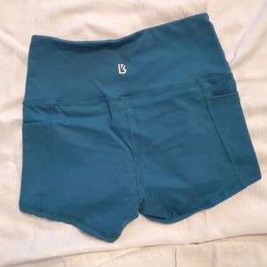 Dark teal buffbunny shorts